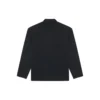 Chaqueta grande de punto retro Balenciaga OI21 para hombre, negra 662388TAV041000