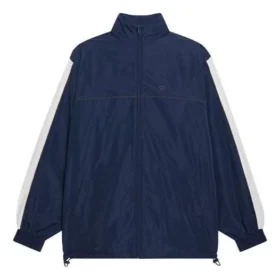 Chaqueta holgada unisex con logotipos FW21, azul marino, 663065TKO484063