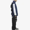 Chaqueta holgada unisex con logotipos FW21, azul marino, 663065TKO484063