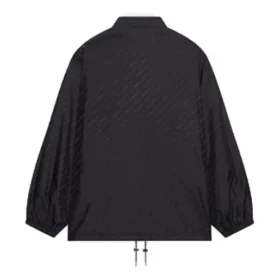 Chaqueta impermeable con logotipo integral «Black» 681452TKO401000