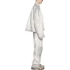 Chaqueta motera oversize «Blanca» 744983TOS149012