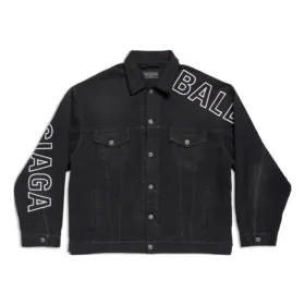 Chaqueta Outline de corte ancho «Negro» 767949TNW111672