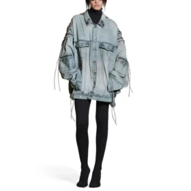 Chaqueta oversize Cagole «Azul» 764521TDW144016
