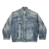 Chaqueta oversize «Graffiti» «Azul claro» 745048TNW014012