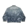 Chaqueta oversize «Graffiti» «Azul claro» 745048TNW014012