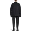 Chaqueta oversize «Je t’aime» «Negra» 751357TNW111700