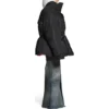 Chaqueta parka cruzada «Negro» 751715TNO191000