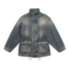 Chaqueta parka «Light Blue» 750946TNW654036