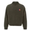 Chaqueta reversible de forro polar con cremallera «Verde» 625931T15712863