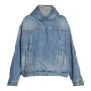 Chaqueta sin cremallera «Azul» 719313TNW014268