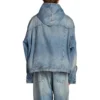 Chaqueta sin cremallera «Azul» 719313TNW014268