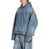 Chaqueta sin cremallera «Azul» 719313TNW014268
