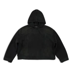 Chaqueta sin cremallera «Black Soft Denim» 719313TNW541129