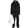 Chaqueta sin cremallera «Black Soft Denim» 719313TNW541129
