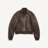 Chaqueta taxi para hombre en marrón oscuro Chaqueta taxi para hombre en marrón oscuro