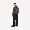 Chaqueta taxi para hombre en marrón oscuro Chaqueta taxi para hombre en marrón oscuro