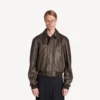 Chaqueta taxi para hombre en marrón oscuro Chaqueta taxi para hombre en marrón oscuro