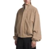 Chaqueta tipo blouson de corte amplio «Camel» 850619TQU142602