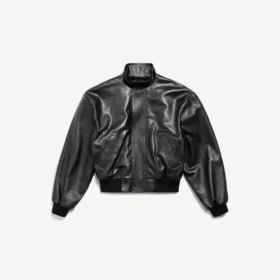 Chaqueta tipo blouson para hombre en negro