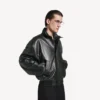 Chaqueta tipo blouson para hombre en negro Chaqueta tipo blouson para hombre en negro
