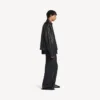 Chaqueta tipo camisa para hombre en negro Chaqueta tipo camisa para hombre en negro
