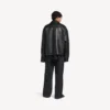 Chaqueta tipo camisa para hombre en negro Chaqueta tipo camisa para hombre en negro