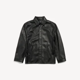 Chaqueta tipo «carcoat» para hombre en color negro