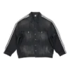 Chaqueta vaquera oversize Balenciaga x adidas «Negra» 724775TNW541129