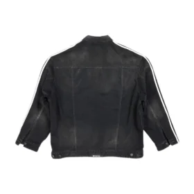 Chaqueta vaquera oversize Balenciaga x adidas «Negra» 724775TNW541129