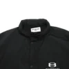 Chubasquero con logotipo en intarsia «Negro» 681449TLO061000