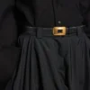 Cinturón «Clicca» para mujer en negro Cinturón «Clicca» para mujer en negro