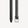Cinturón de sastrería para hombre en negro Cinturón de sastrería para hombre en negro