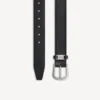 Cinturón de traje para hombre en negro Cinturón de traje para hombre en negro