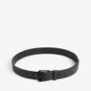 Cinturón de traje para hombre en negro Cinturón de traje para hombre en negro