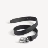 Cinturón grande BB para hombre en negro Cinturón grande BB para hombre en negro