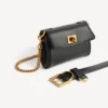 Cinturón «Rodeo» para mujer con bolsita en negro Cinturón «Rodeo» para mujer con bolsita en negro