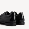 Cómodo zapato Derby para hombre en negro Cómodo zapato Derby para hombre en negro