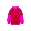 Colección Primavera-Verano 2021: sudadera con capucha y mangas largas unisex rosa y rojo 657037TKV826295