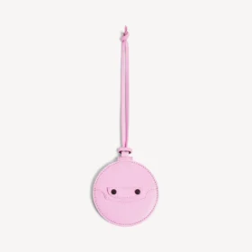 Colgante con espejo redondo «Le City» para mujer en rosa burbujeante Colgante con espejo redondo «Le City» para mujer en rosa burbujeante