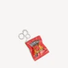 Colgante/llavero «Chips» en rojo