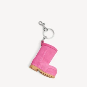 Colgante/llavero para mujer «mini bota Alaska» en rosa