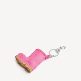 Colgante/llavero para mujer «mini bota Alaska» en rosa