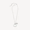 Collar con anilla Saint-Germain en plata brillante Collar con anilla Saint-Germain en plata brillante