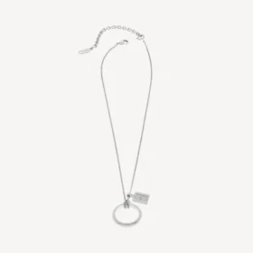 Collar con anilla Saint-Germain en plata brillante