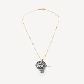 Collar del horóscopo de Capricornio en oro/plata