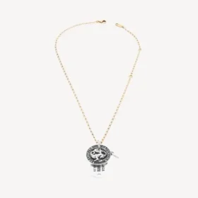 Collar del horóscopo de Capricornio en oro/plata
