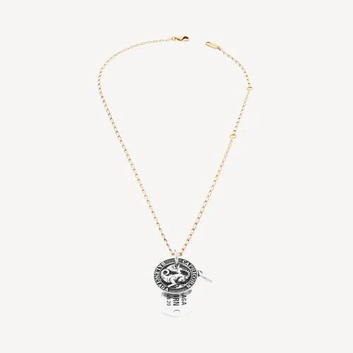 Collar del horóscopo de Capricornio en oro/plata Collar del horóscopo de Capricornio en oro/plata