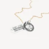 Collar del horóscopo de Capricornio en oro/plata Collar del horóscopo de Capricornio en oro/plata