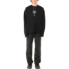 Cárdigan con logotipo en tono a tono «Negro» 720058T16611000