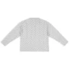 Cárdigan con logotipo integral «Gris claro-Blanco» 699822T32331461